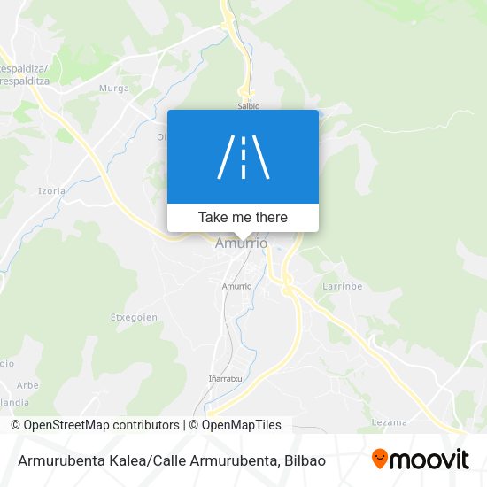 Armurubenta Kalea / Calle Armurubenta map