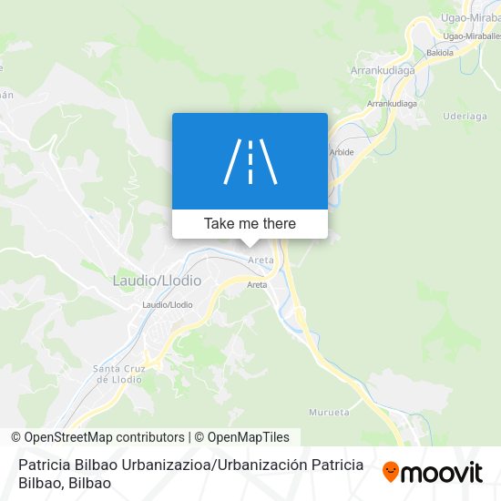 Patricia Bilbao Urbanizazioa / Urbanización Patricia Bilbao map