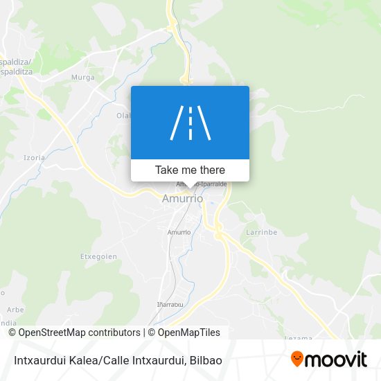 Intxaurdui Kalea / Calle Intxaurdui map
