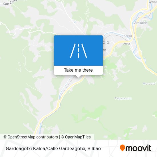 Gardeagotxi Kalea / Calle Gardeagotxi map