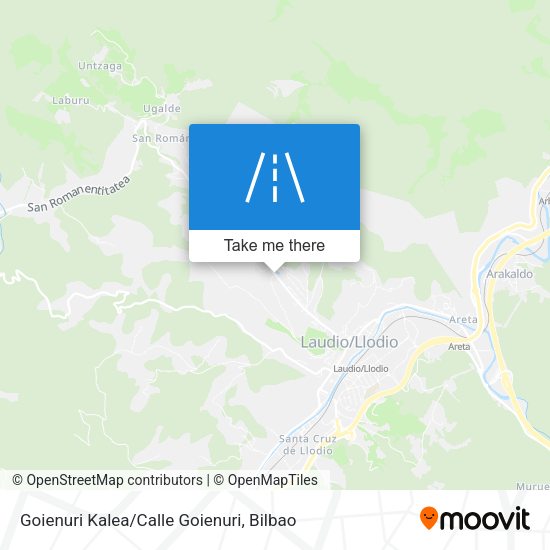 Goienuri Kalea/Calle Goienuri map