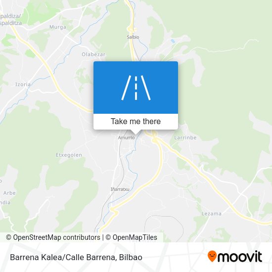 Barrena Kalea/Calle Barrena map