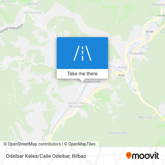 Odeibar Kalea/Calle Odeibar map
