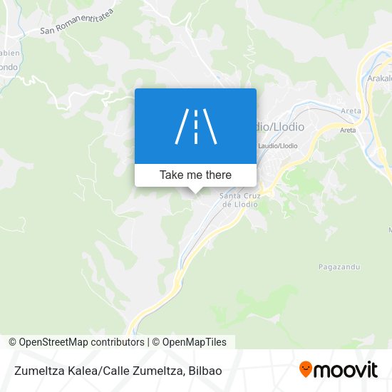 Zumeltza Kalea/Calle Zumeltza map