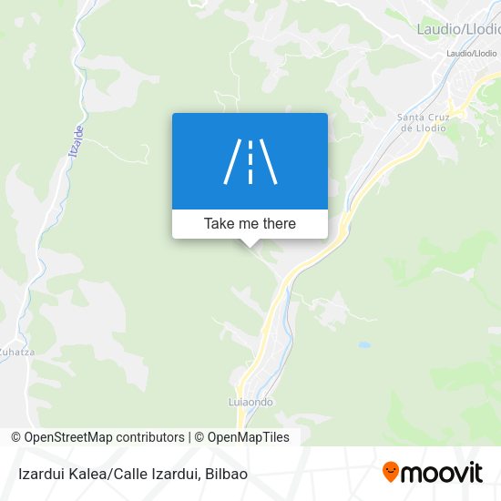 Izardui Kalea/Calle Izardui map