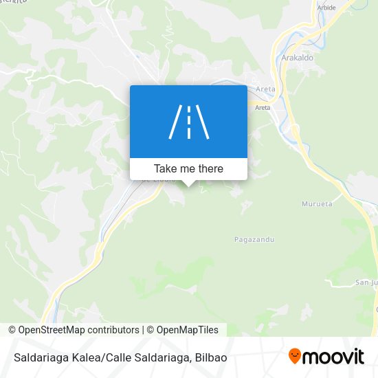 Saldariaga Kalea / Calle Saldariaga map