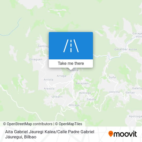 Aita Gabriel Jauregi Kalea / Calle Padre Gabriel Jáuregui map