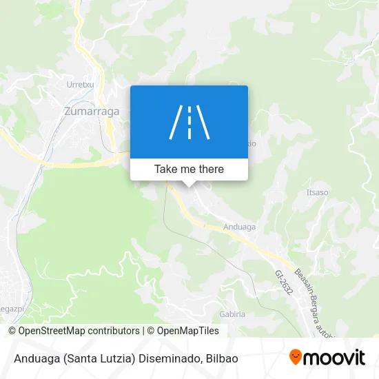 Anduaga (Santa Lutzia) Diseminado map
