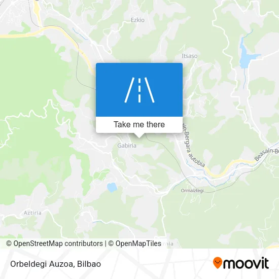 Orbeldegi Auzoa map