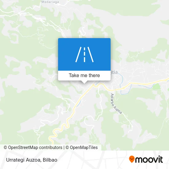Urrategi Auzoa map