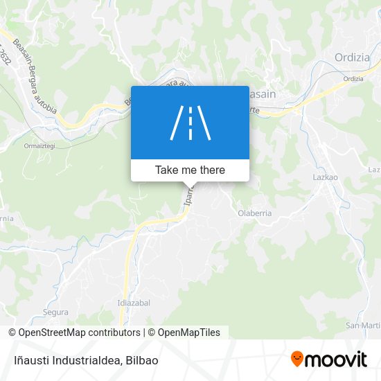 Iñausti Industrialdea map