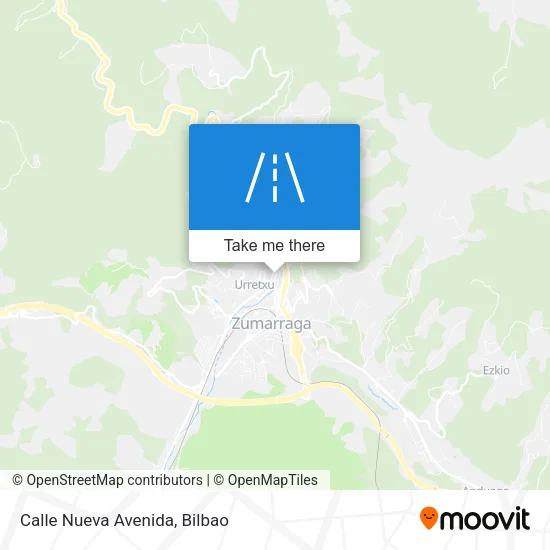 Calle Nueva Avenida map
