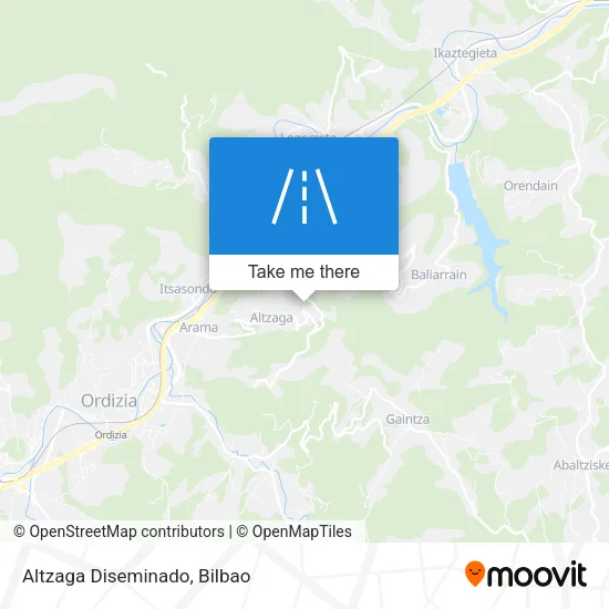 Altzaga Diseminado map