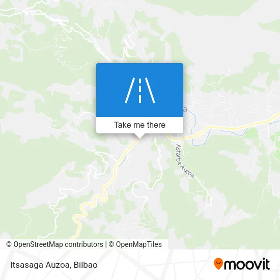 Itsasaga Auzoa map