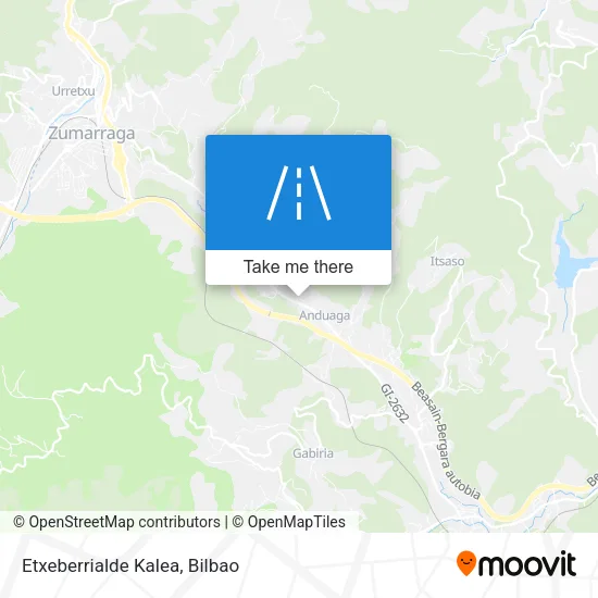 Etxeberrialde Kalea map