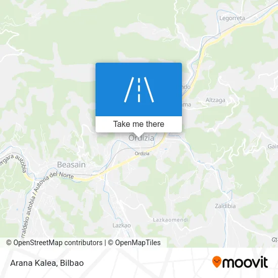 Arana Kalea map