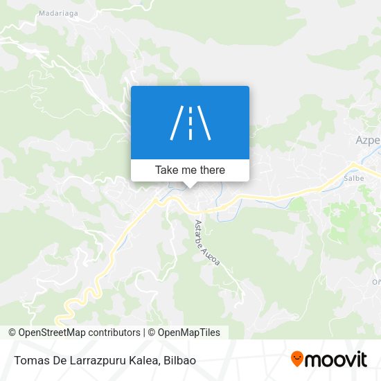 Tomas De Larrazpuru Kalea map