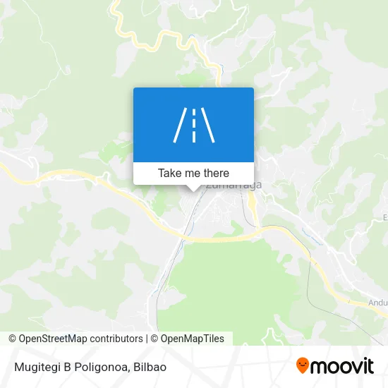 Mugitegi B Poligonoa map