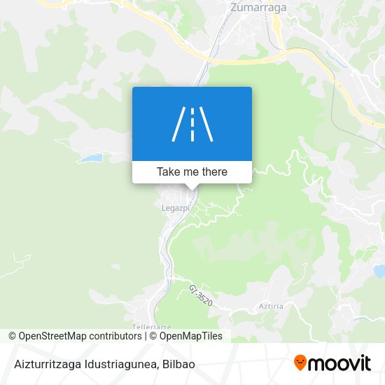 Aizturritzaga Idustriagunea map