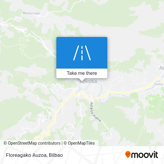 Floreagako Auzoa map