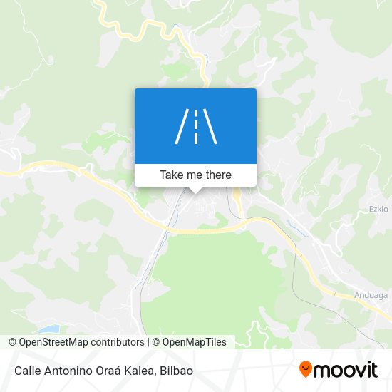 Calle Antonino Oraá Kalea map