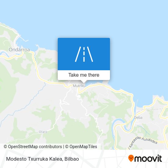 Modesto Txurruka Kalea map