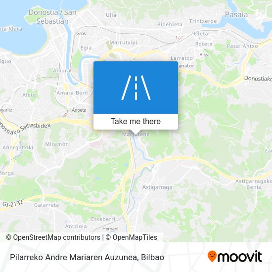 Pilarreko Andre Mariaren Auzunea map
