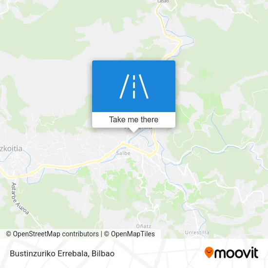 Bustinzuriko Errebala map