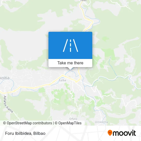 Foru Ibilbidea map
