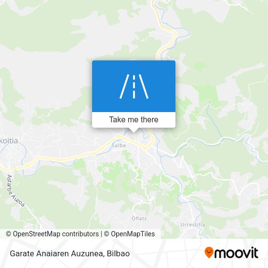 Garate Anaiaren Auzunea map
