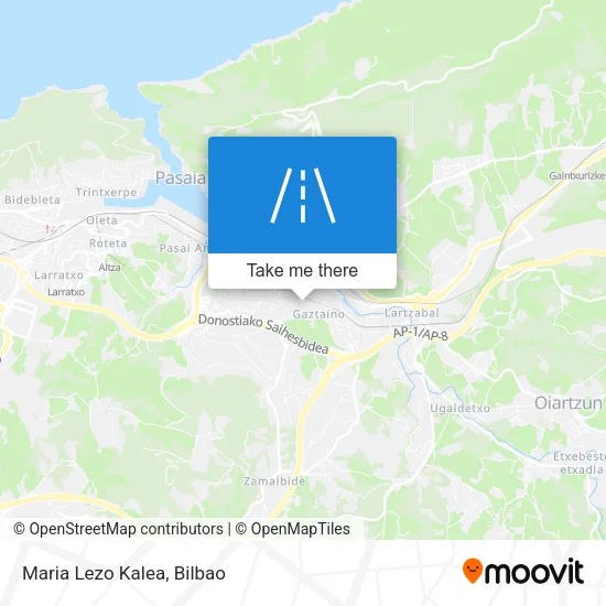 Maria Lezo Kalea map