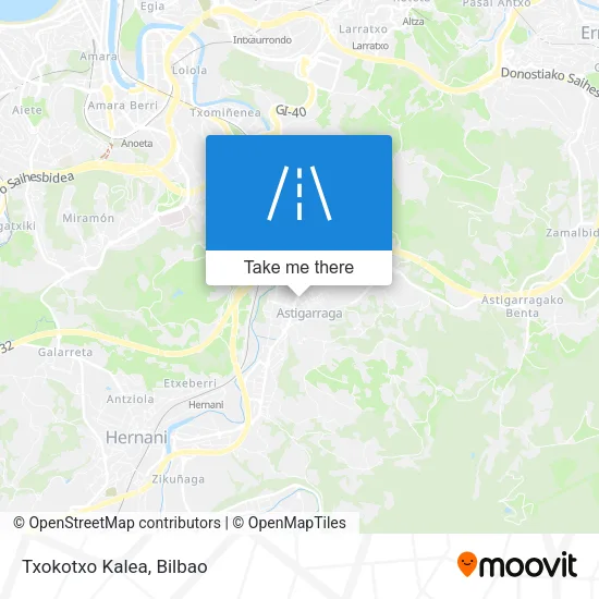 Txokotxo Kalea map