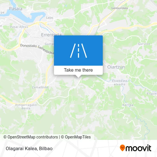 Olagarai Kalea map