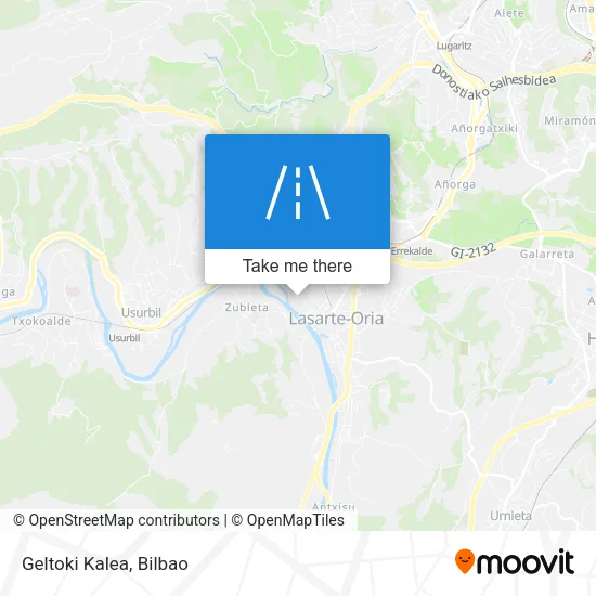 Geltoki Kalea map