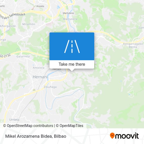 Mikel Arozamena Bidea map