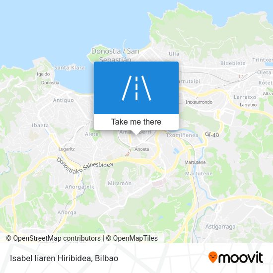 Isabel Iiaren Hiribidea map