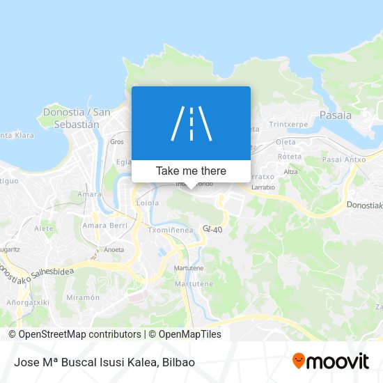 Jose Mª Buscal Isusi Kalea map