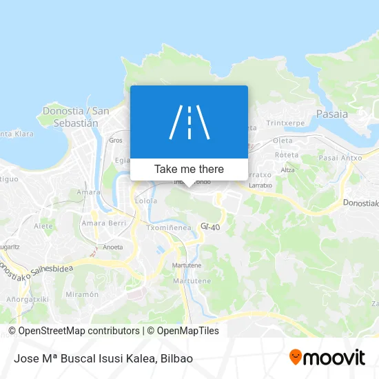 Jose Mª Buscal Isusi Kalea map