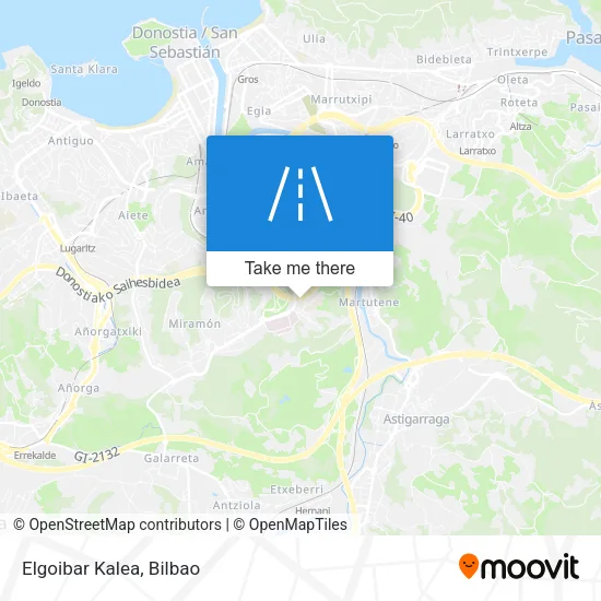Elgoibar Kalea map