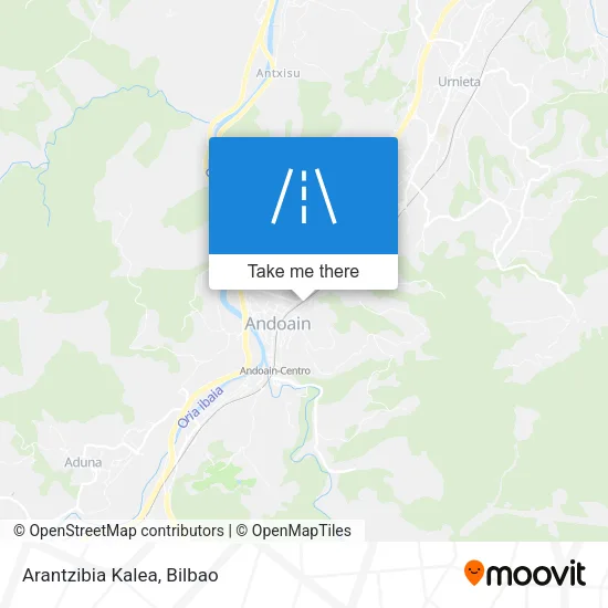 Arantzibia Kalea map