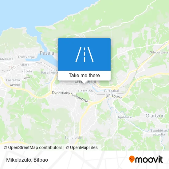 Mikelazulo map