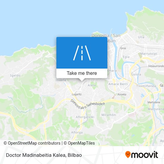 Doctor Madinabeitia Kalea map