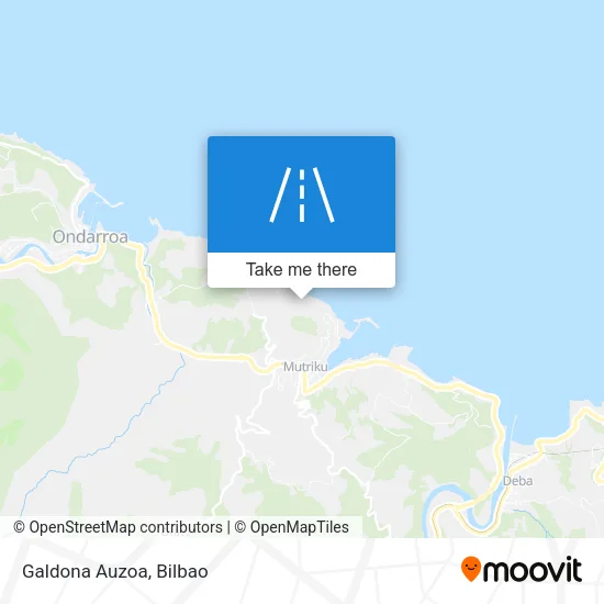 Galdona Auzoa map