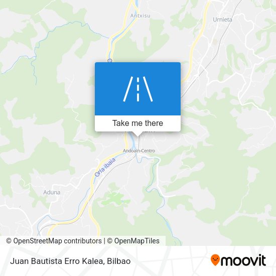 Juan Bautista Erro Kalea map