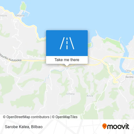 Sarobe Kalea map