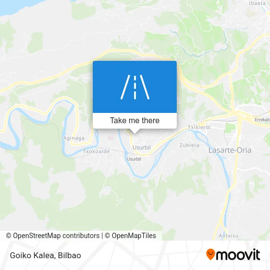 Goiko Kalea map