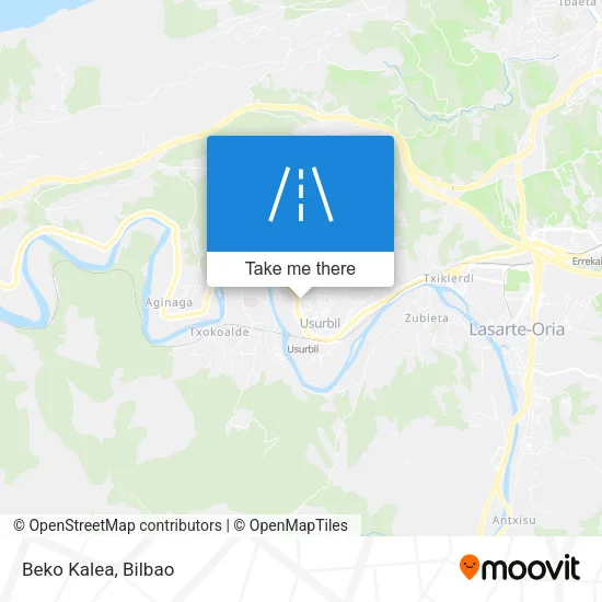 Beko Kalea map