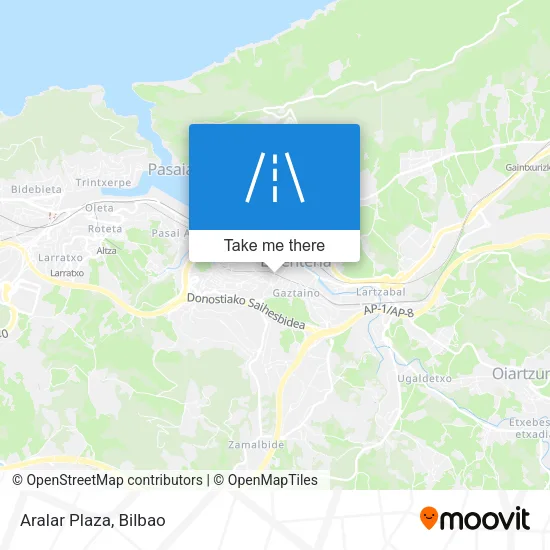 Aralar Plaza map