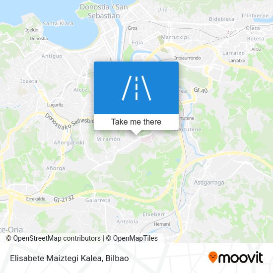 Elisabete Maiztegi Kalea map