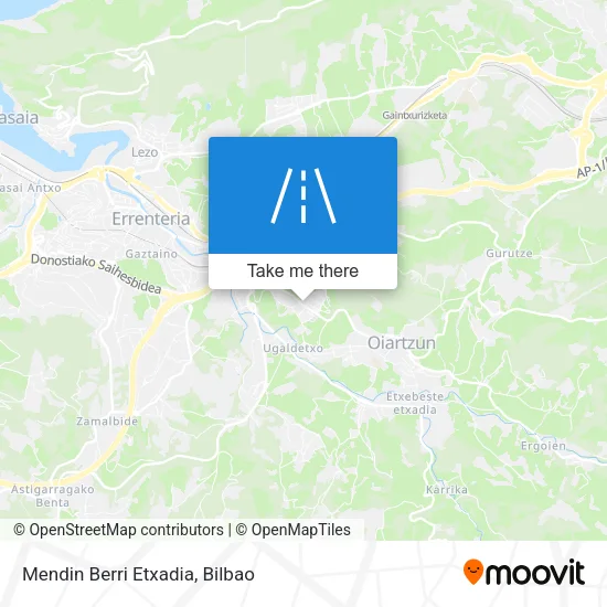 Mendin Berri Etxadia map
